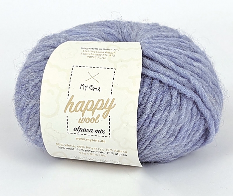 alpinblau (Fb 42) Happy Wool alpaca mix 