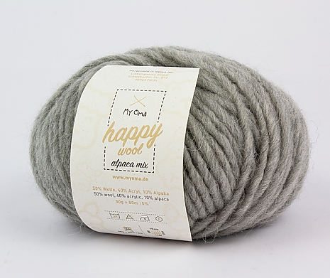 hellgrau (Fb 31) Happy Wool alpaca mix 