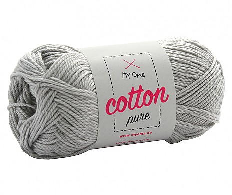Grau (Fb 0231) Cotton pure MyOma 