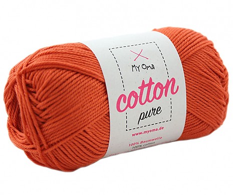 Fuchsrot (Fb 0144) Cotton pure MyOma 