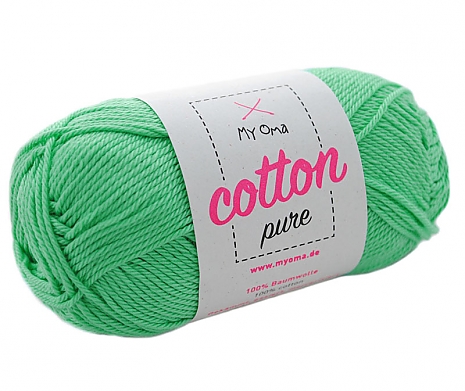 Lindgrün (Fb 0132) Cotton Pure MyOma 