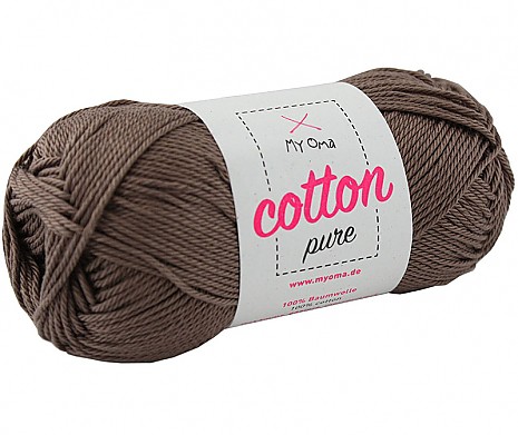 Taupe (Fb 0224) Cotton pure MyOma 
