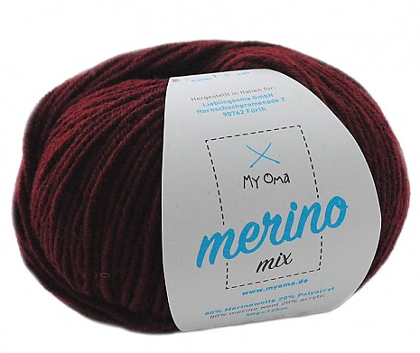 Bordeaux (Fb 4) Merino Mix MyOma 