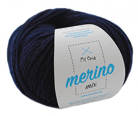 Marine (Fb 409) Merino Mix MyOma 