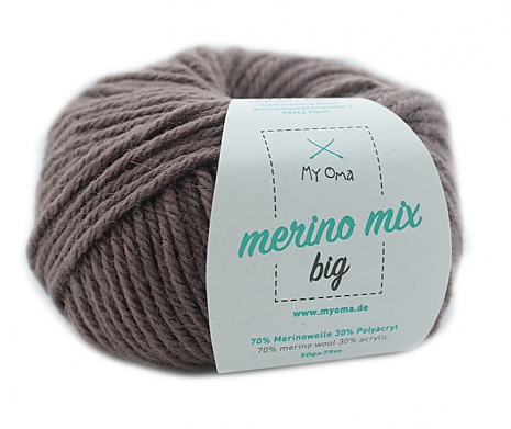 Taupe (Fb 3995) Merino Mix big MyOma  