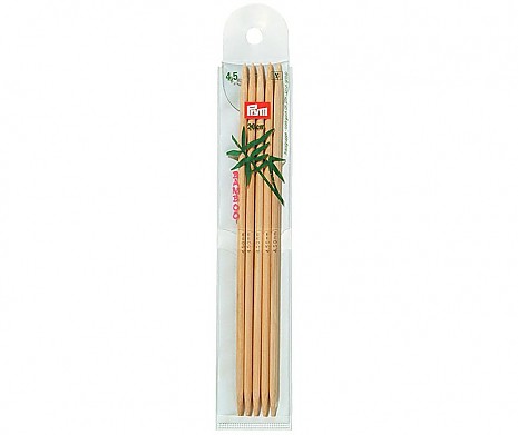Nadelspiel Bambus 4.5mm 